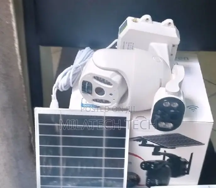 6mp Solar Camera Ubox With 2 Panel