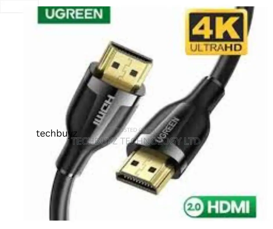Ugreen Hdmi 2.0 Male to Male Cable Black 1.5m - Hd104
