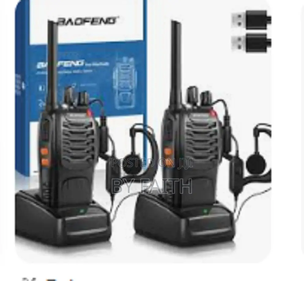 16 Channels Baofeng Bf 888s 2-Way Walkie Talkie Radio Calls