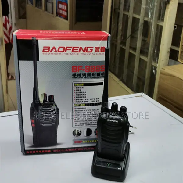 Walkie Talkies Bf-888s Long Range 2way Radios With Earphones