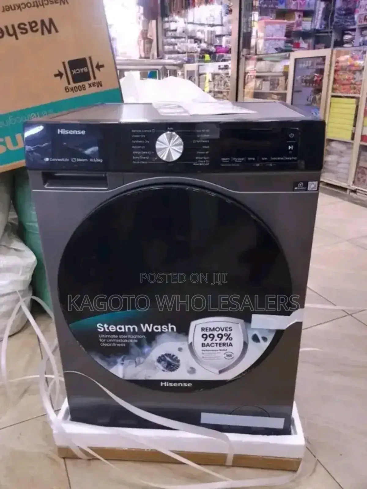 10.5 KGS Hisense Front Load Washing Machine