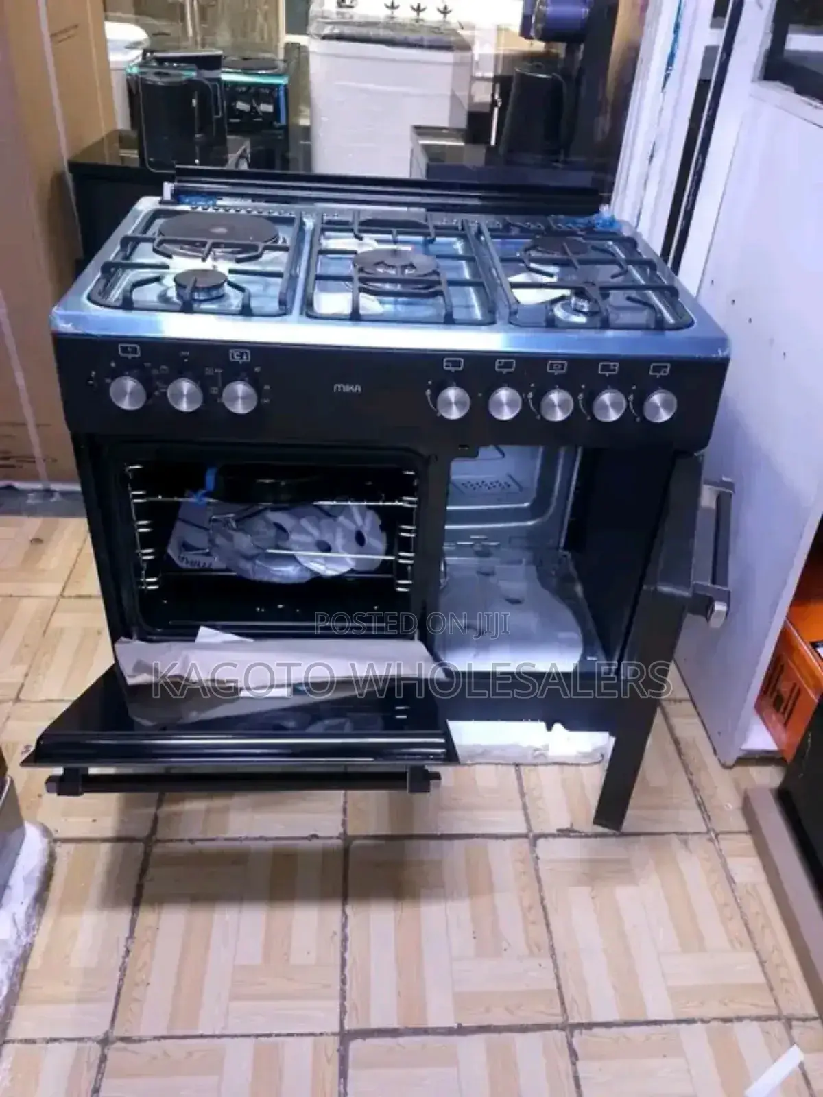 60by 90 Gas Cooker Mika With Electric Oven