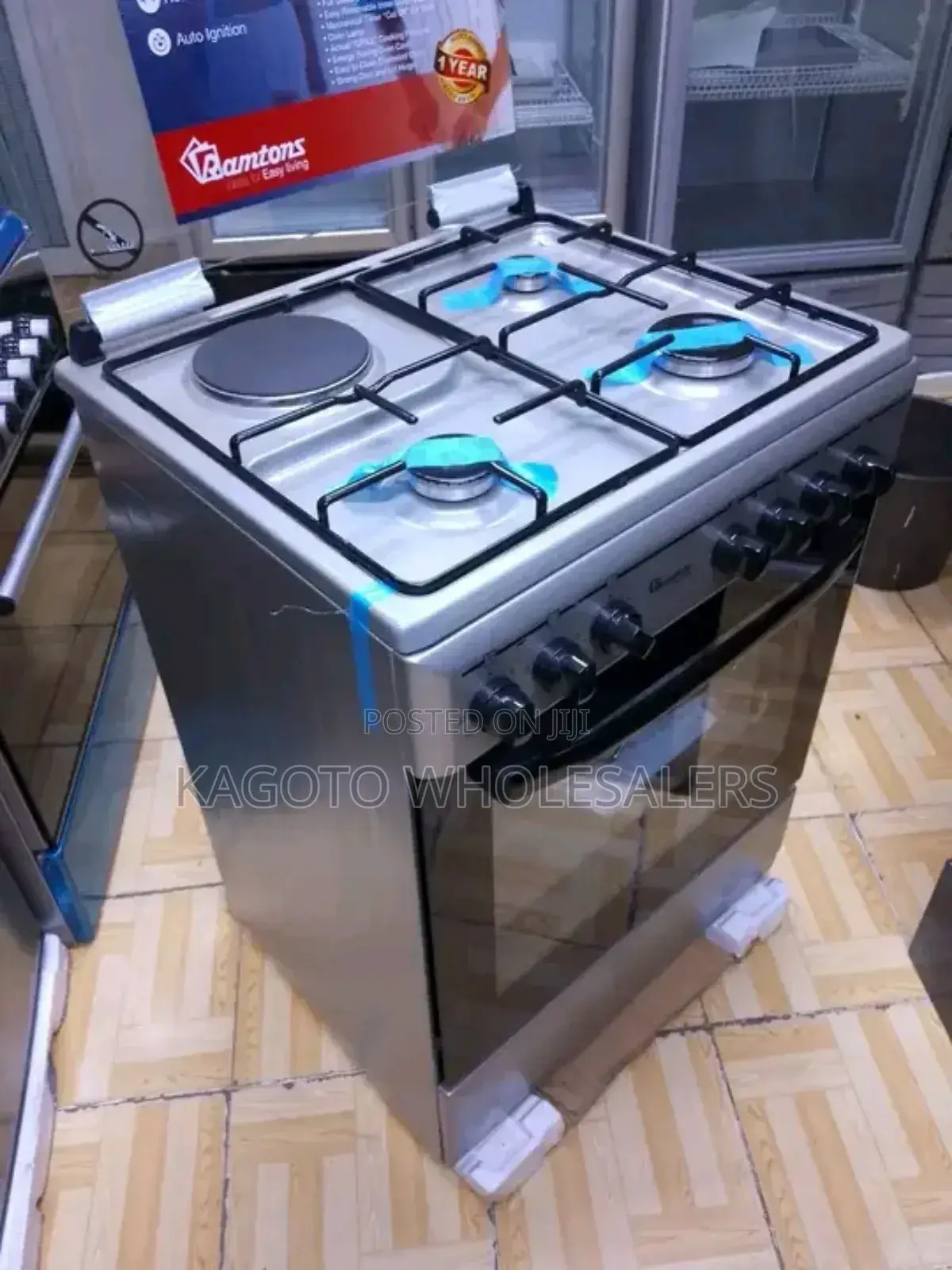 3g+1e Ramtons 55 by 60 Gas Cooker