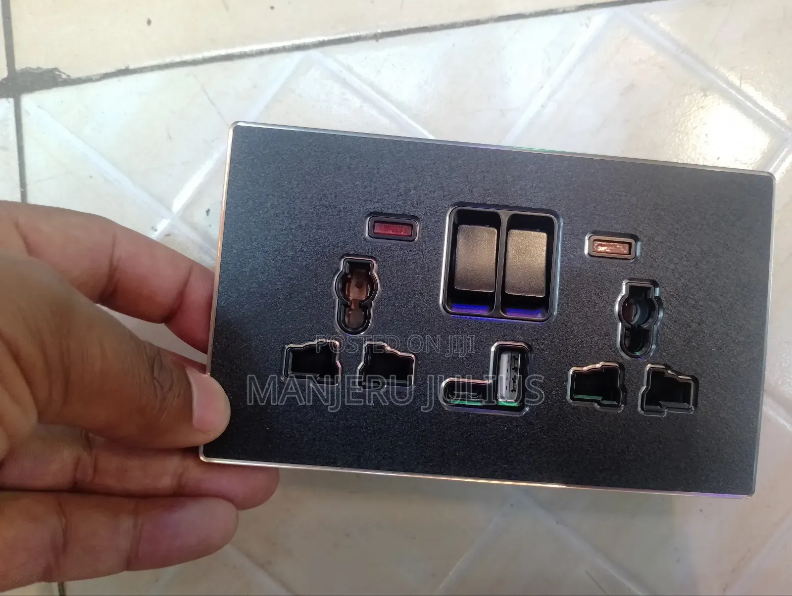 Type C Usb Twin Socket