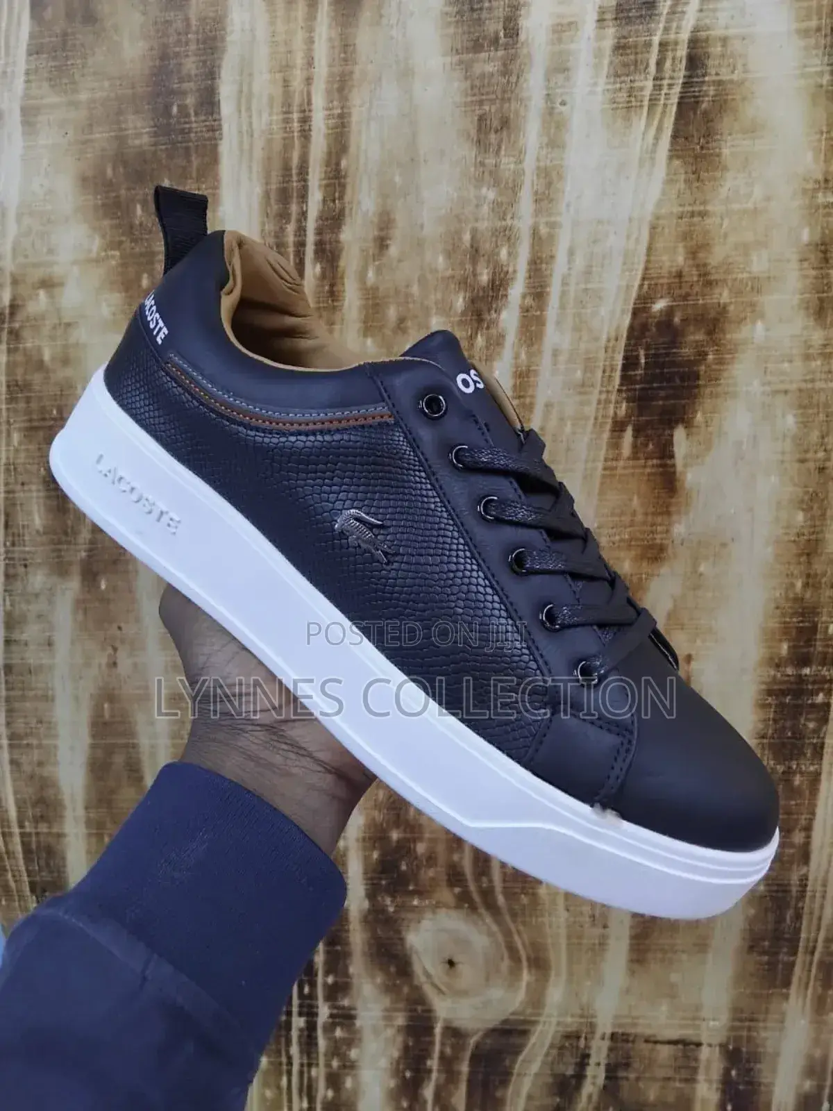 Leather Lacoste Casual Shoes
