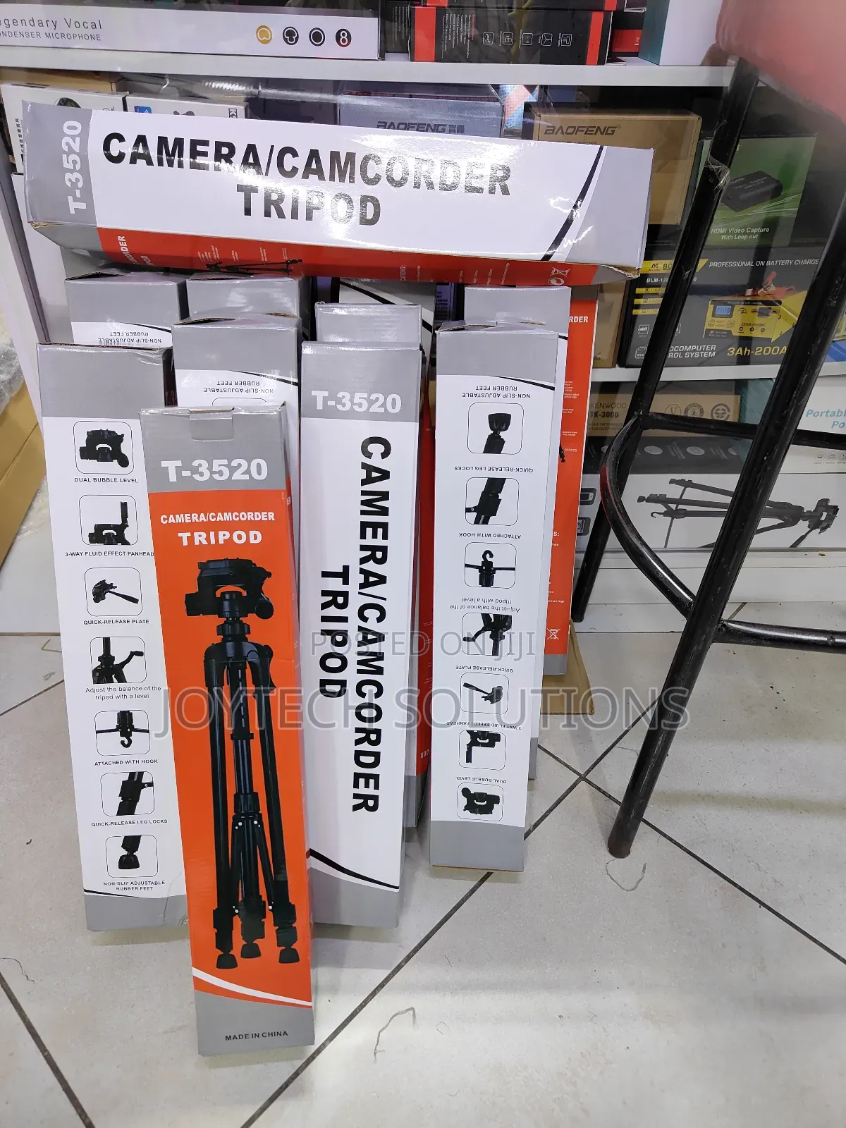 Portable Tripod Stand For Mobile Phones, Dslr Cameras .