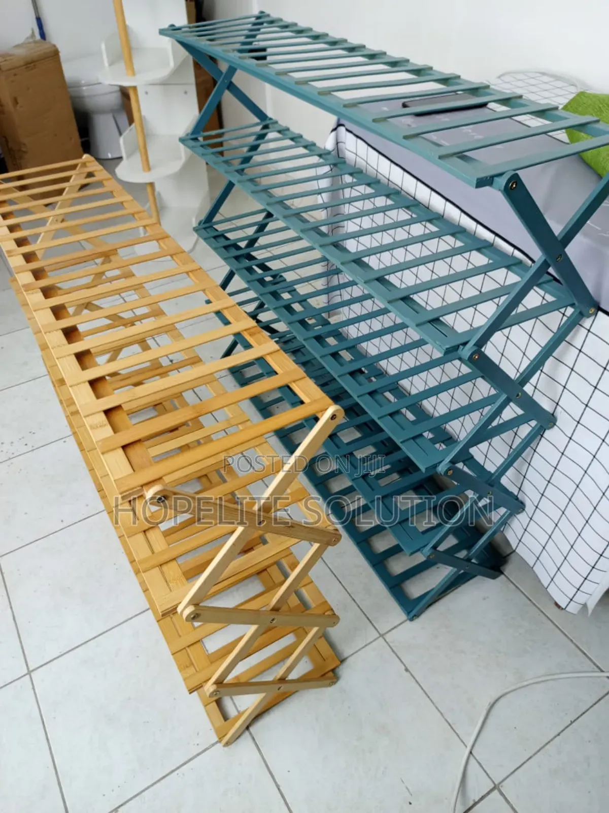 Bamboo Shoe Rack Stand