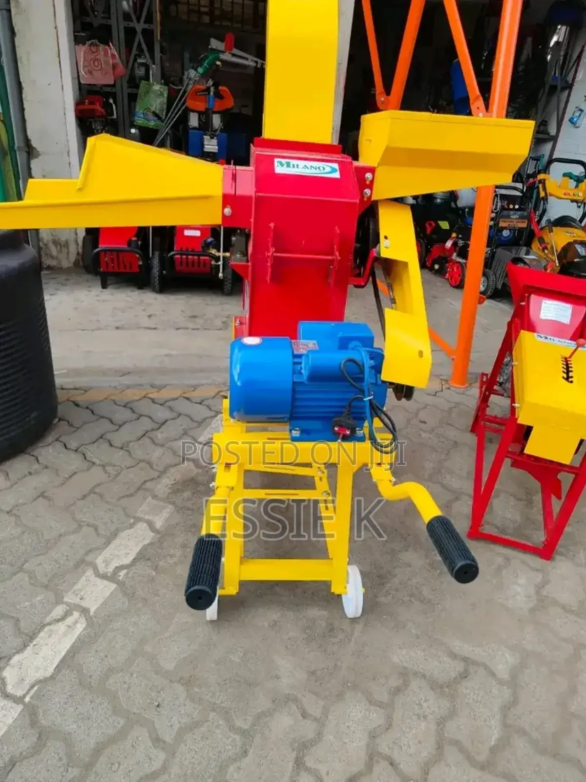 Heavy Duty Electric Powered Feed Chopper Machine