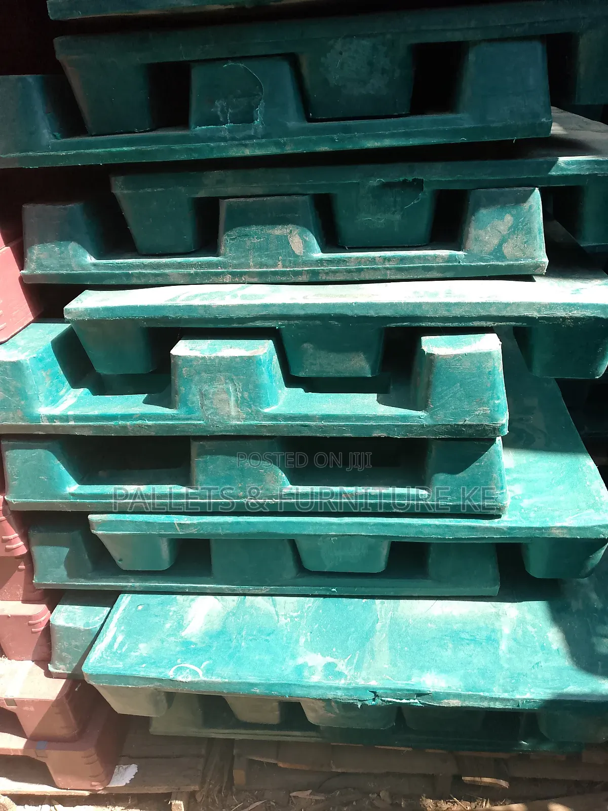 Green Plastic Pallets