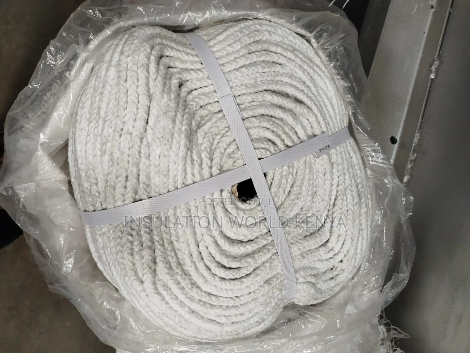 Ceramic Fiber Round Rope –6mm Diameter – Non-Asbestos