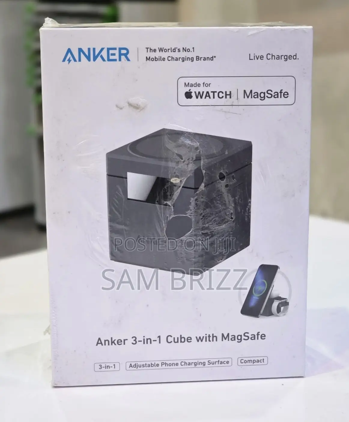 Anker 3 in 1 Cube With Magsafe