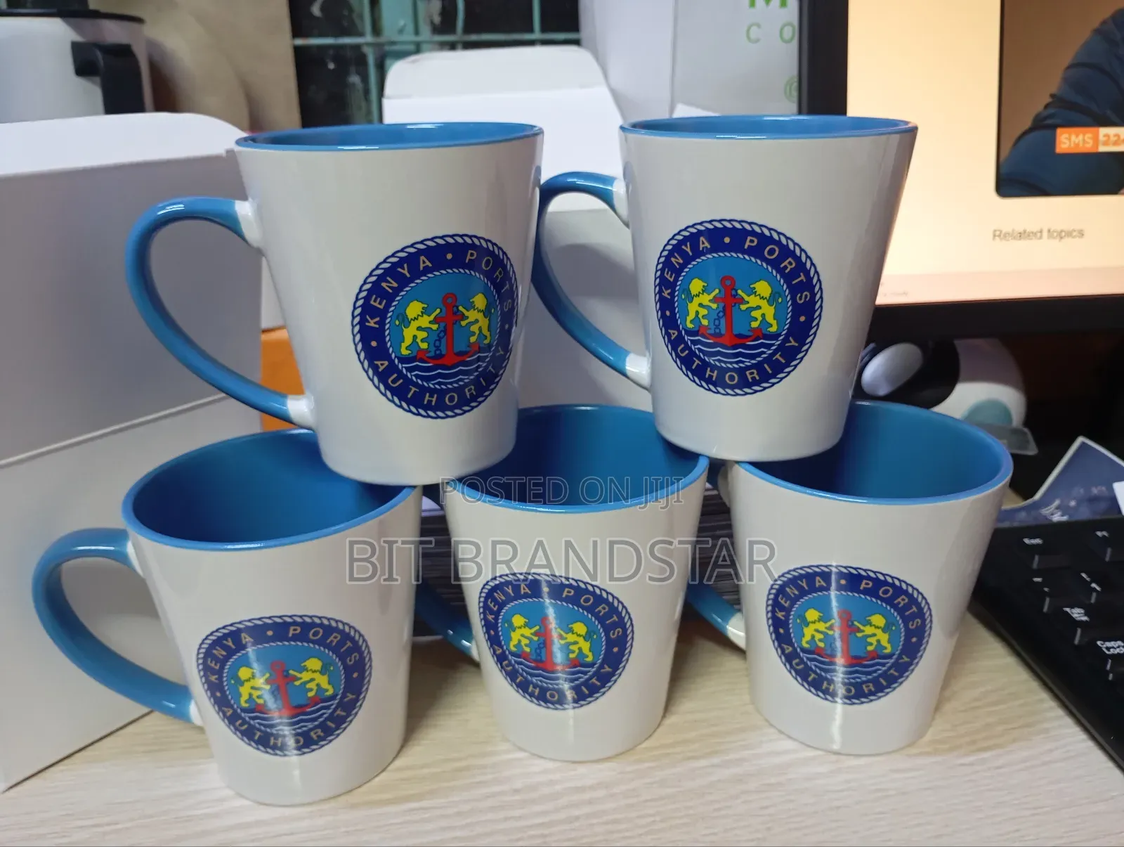 Cone Mugs Branding