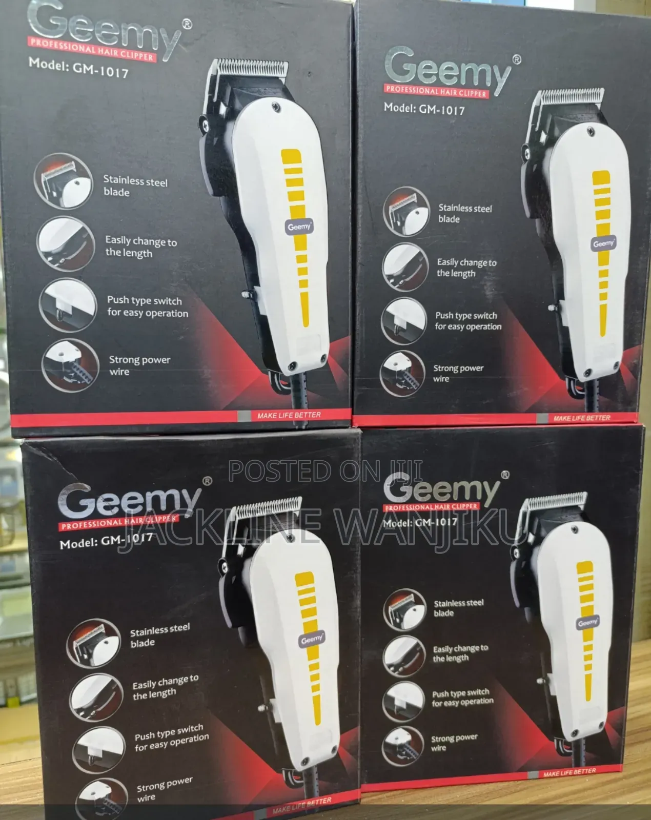 Rechargeable Shaving Geemy/ Cordless Shaving Machine