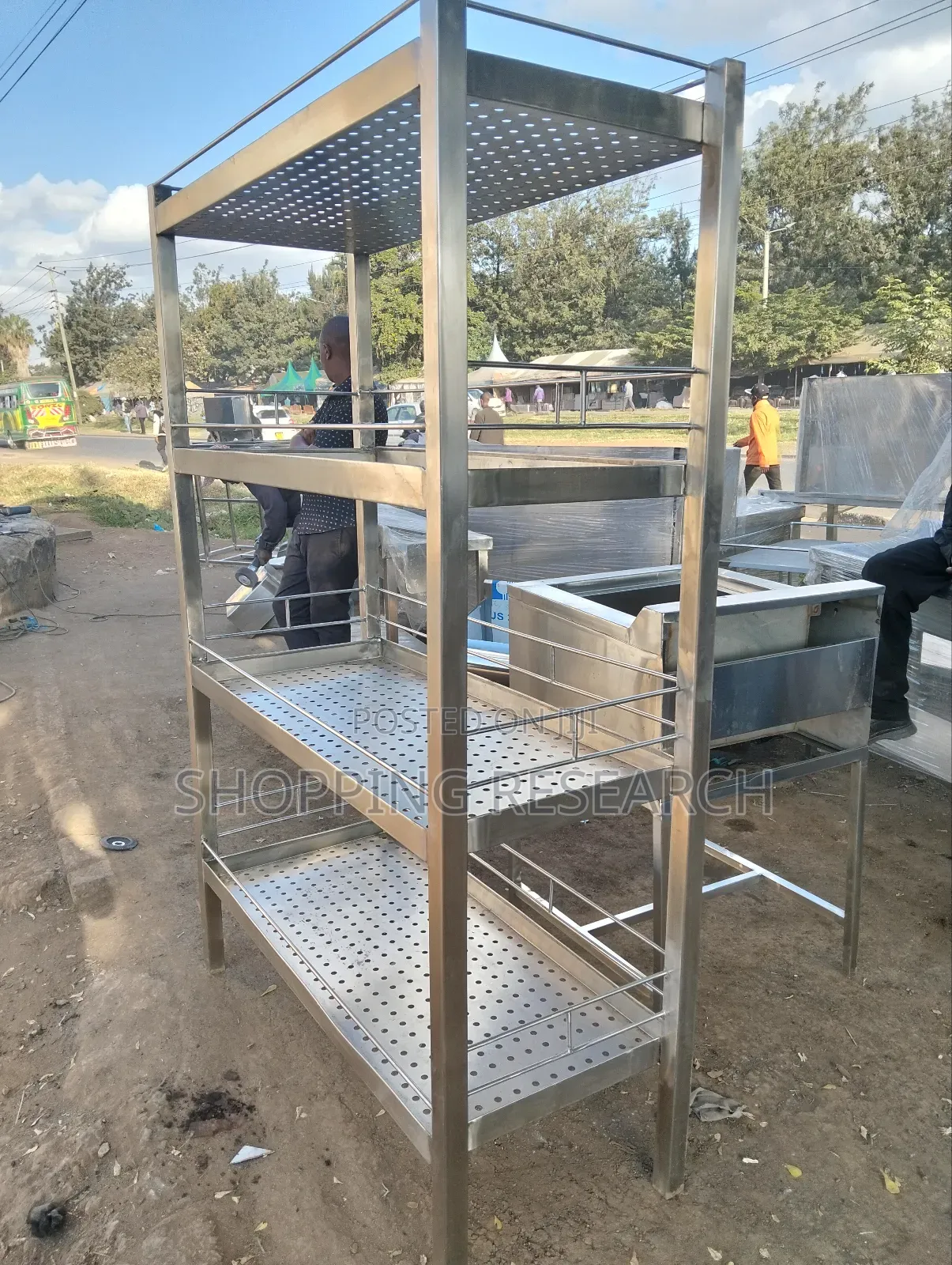 Stainless Steel Perforated Sheets Cooling Rack