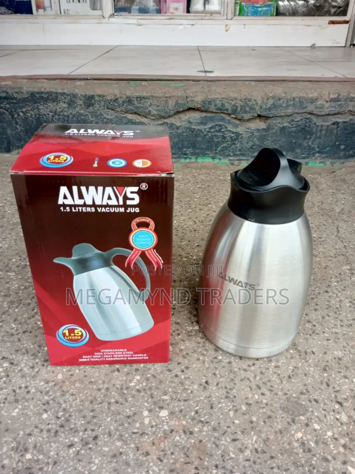 1.5ltr Stainless Steel Flask/Unbreakable Flask