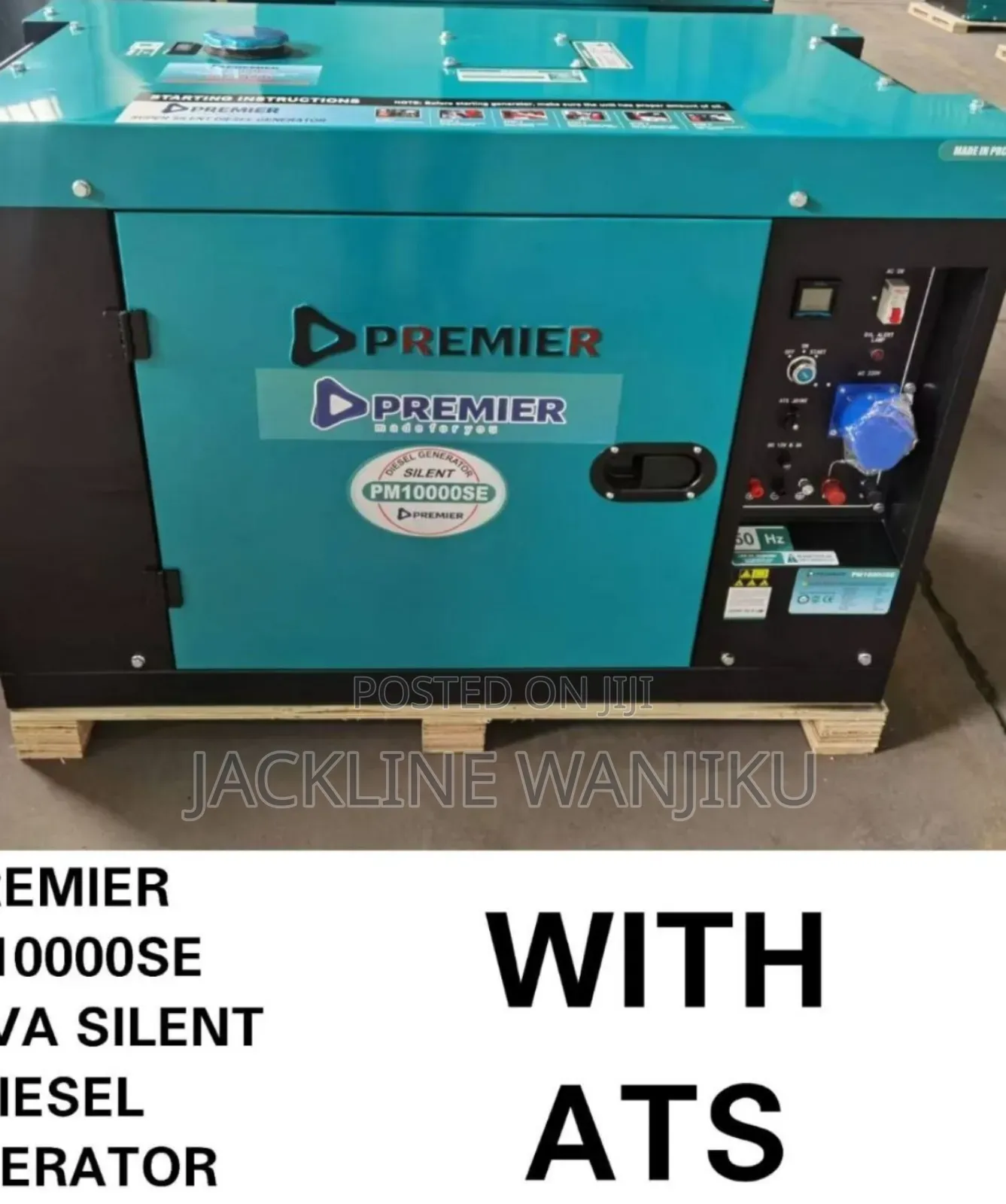 Silent Generator 10.5kva / Diesel Generator 10.5kva Silent