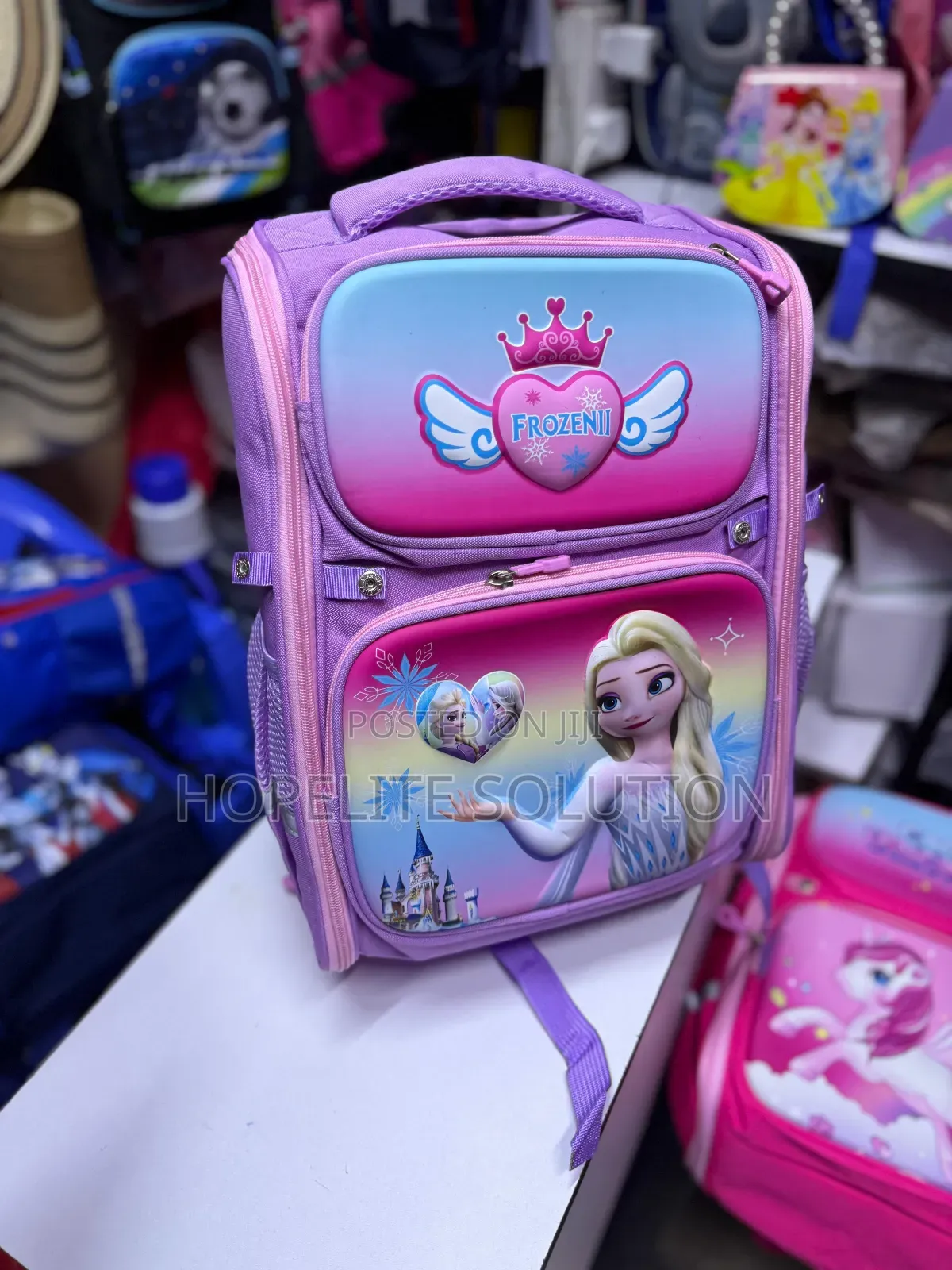 Cartoon Themed Box Bag