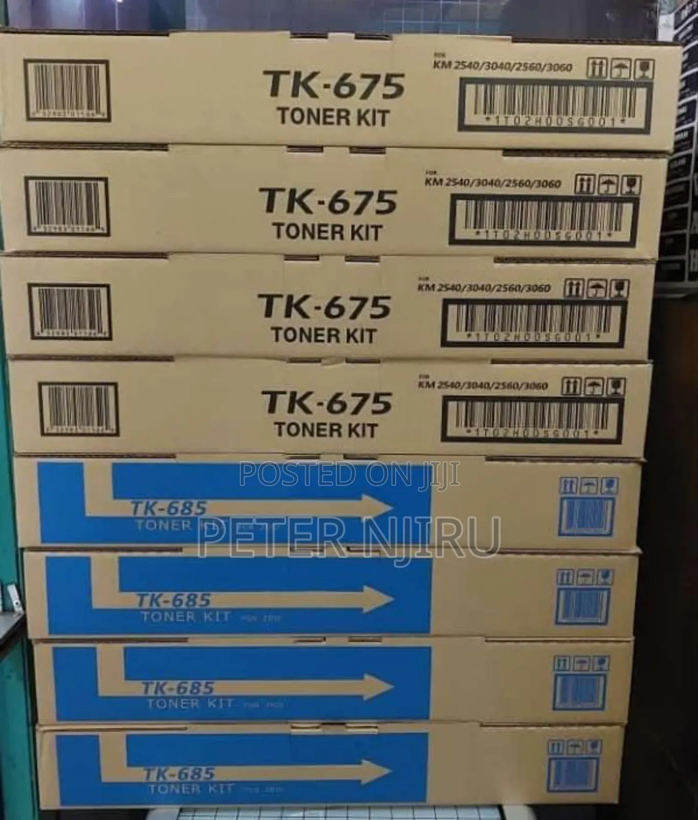 Kyocera Tk-675 Black Toner Cartridge