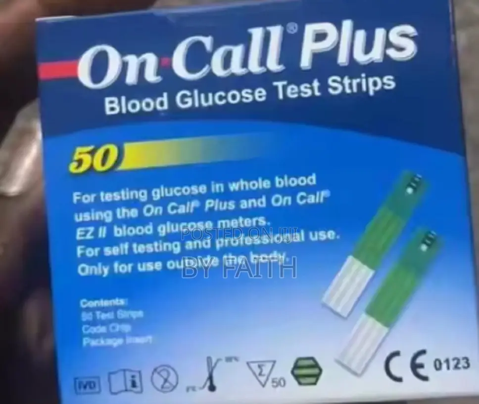 */*/Blood Glucose Strips - For Blood Test