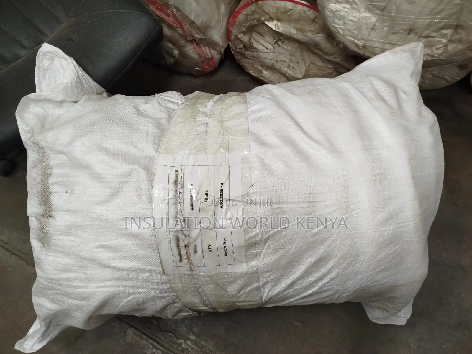 Ceramic Fiber Round Rope–50mm Diameter(Per Mtr)–Non-Asbestos
