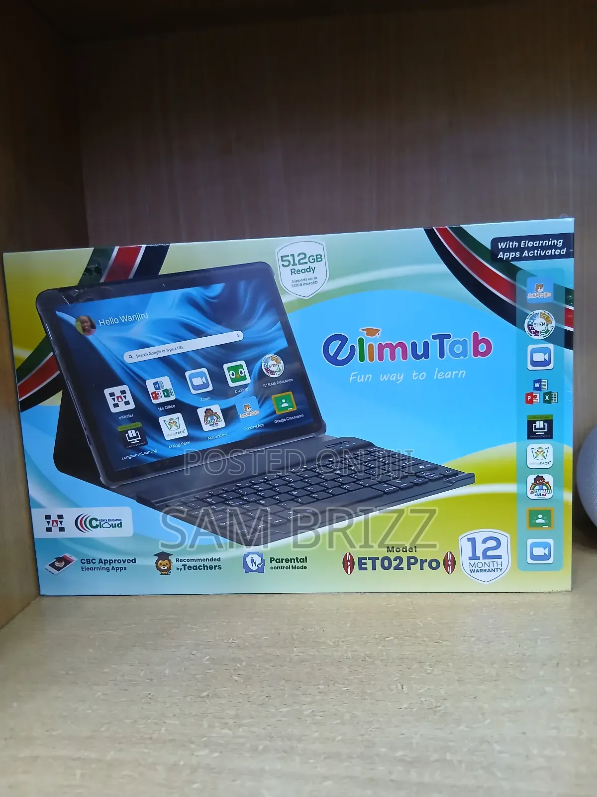 New Elimutab ET02 32 GB Black