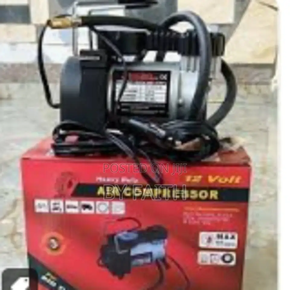 12v Portable Auto Car Electric Air Compressor Tire Inflator