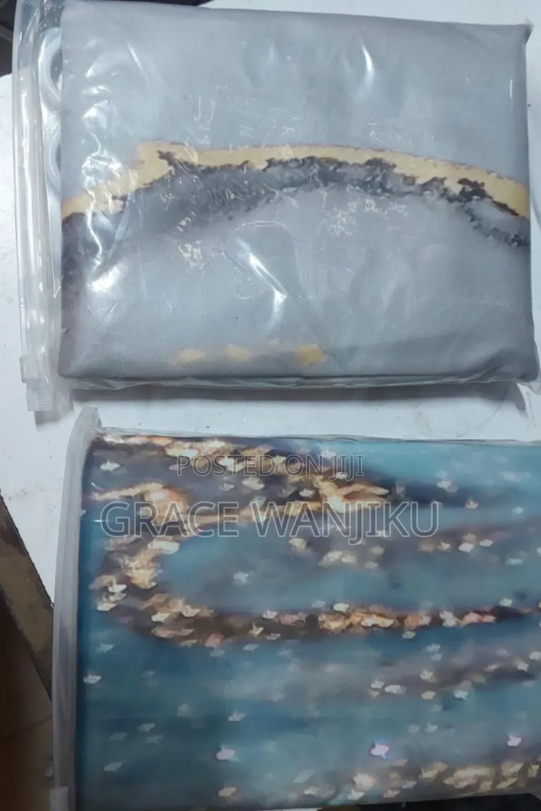 Waterproof 12 Hook *180x180cm Shower Curtain