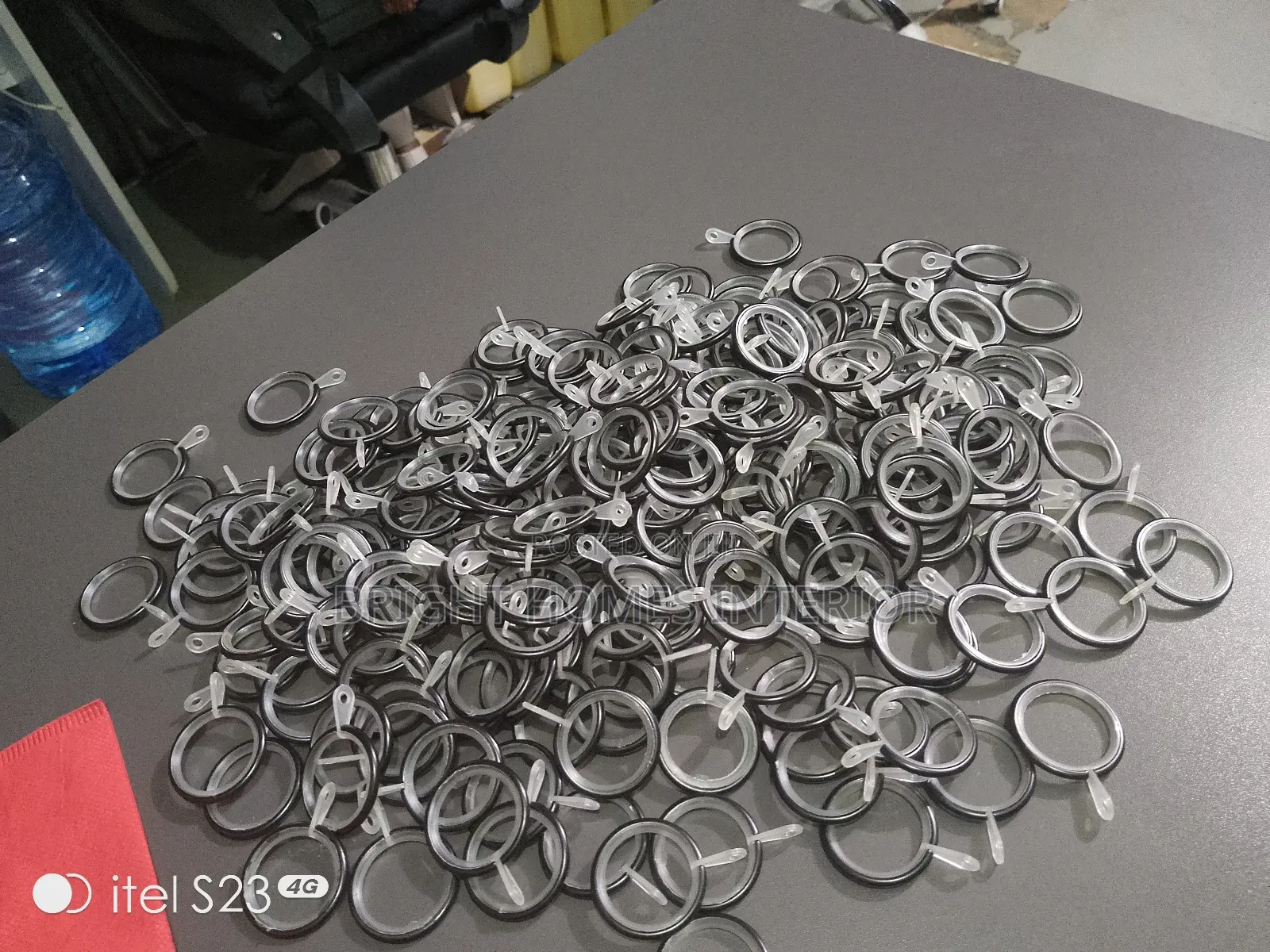 Improvised Plastic Laminated Curtain Rod Rings Best Rings