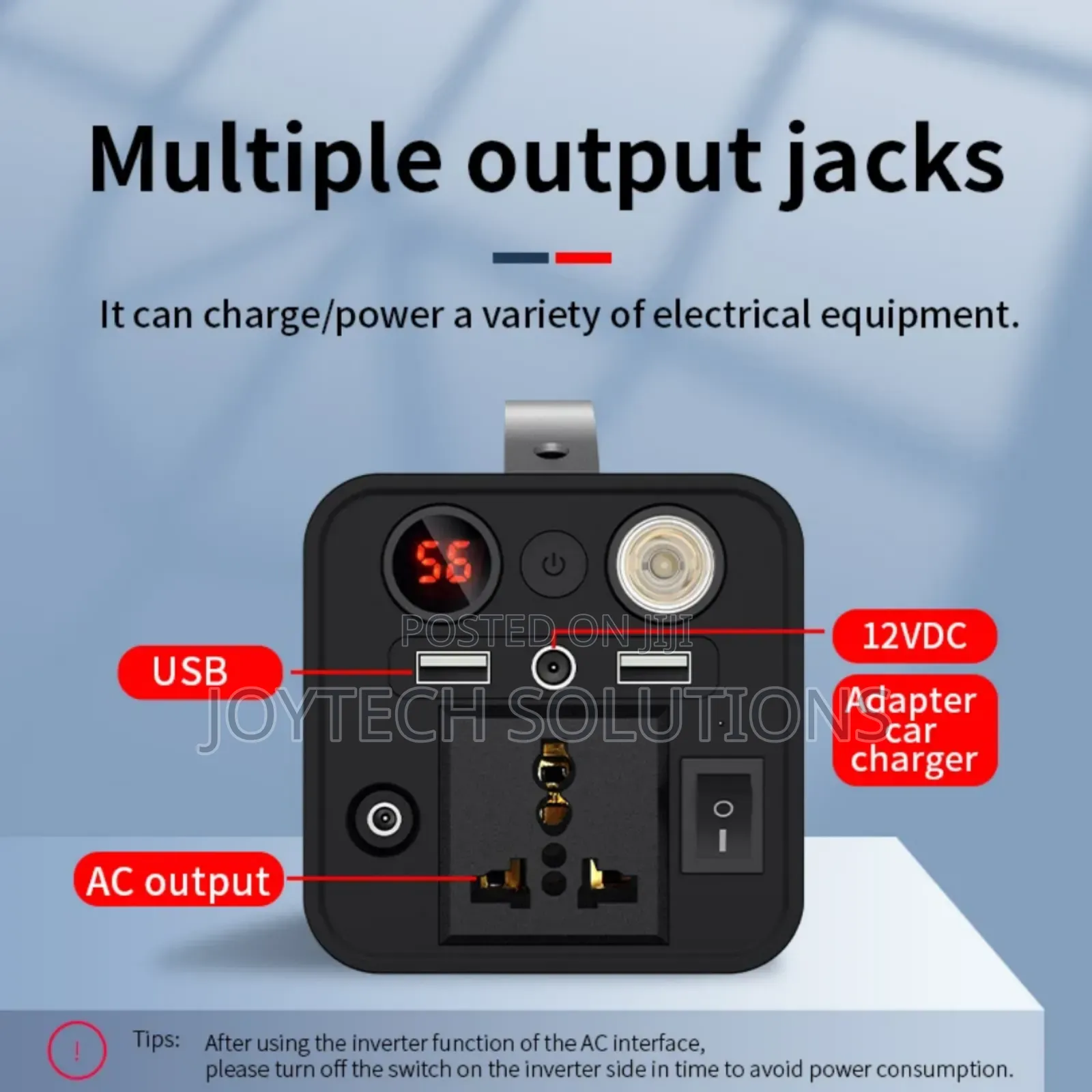 45000mah Solar Power Supply Lithium Battery