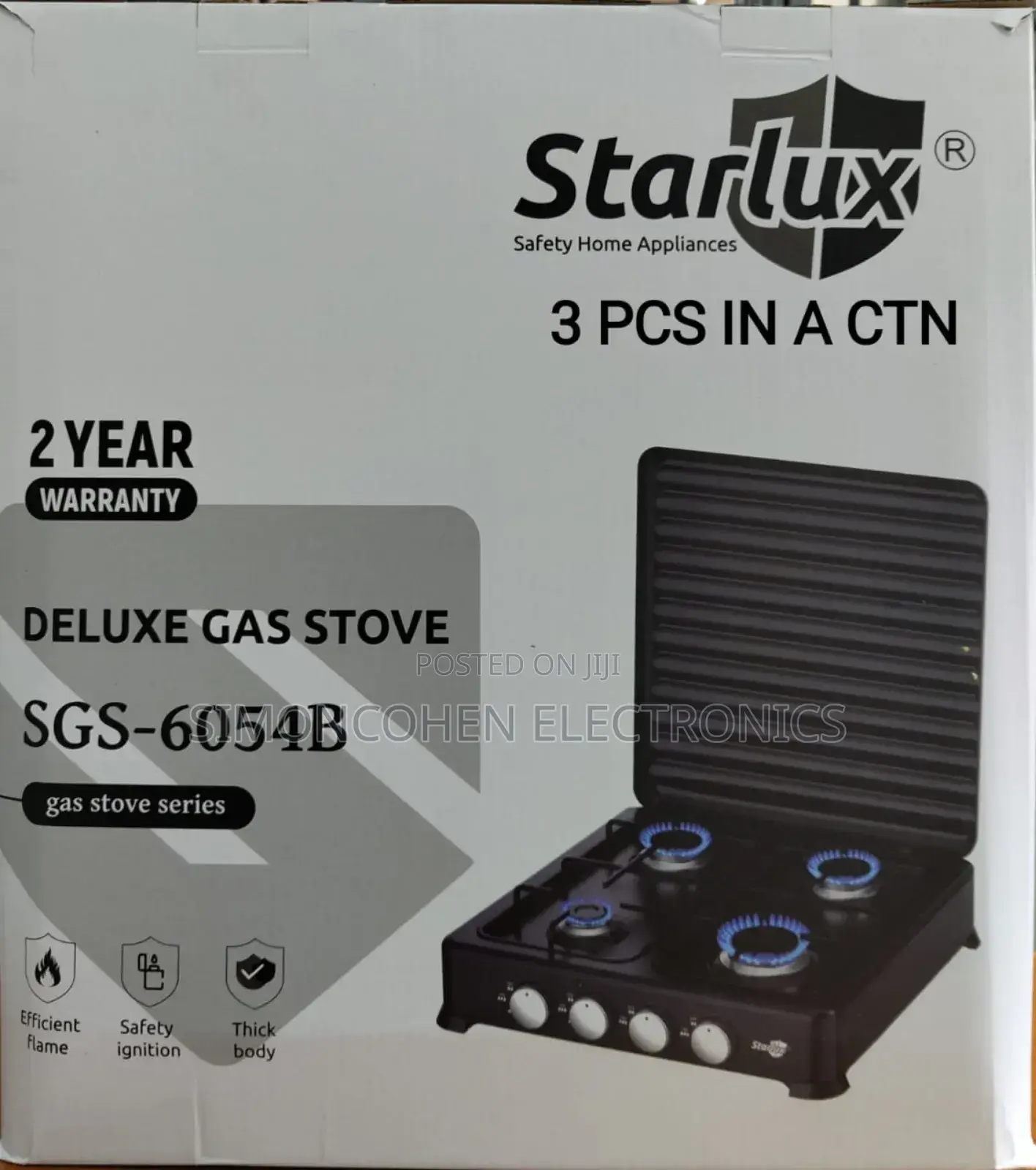 Starlux 4gas Stove Cooker