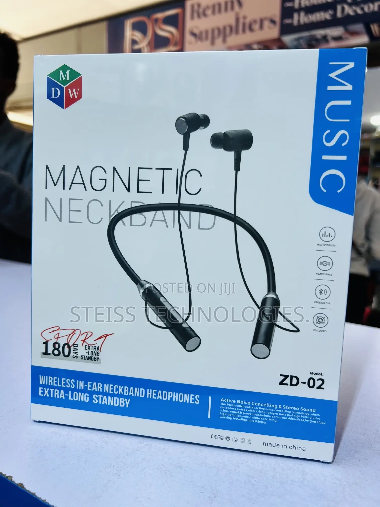 MDW Magnetic Wireless Neckband