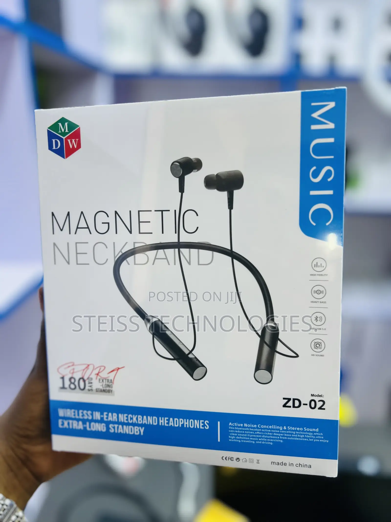 MDW Magnetic Wireless Neckband