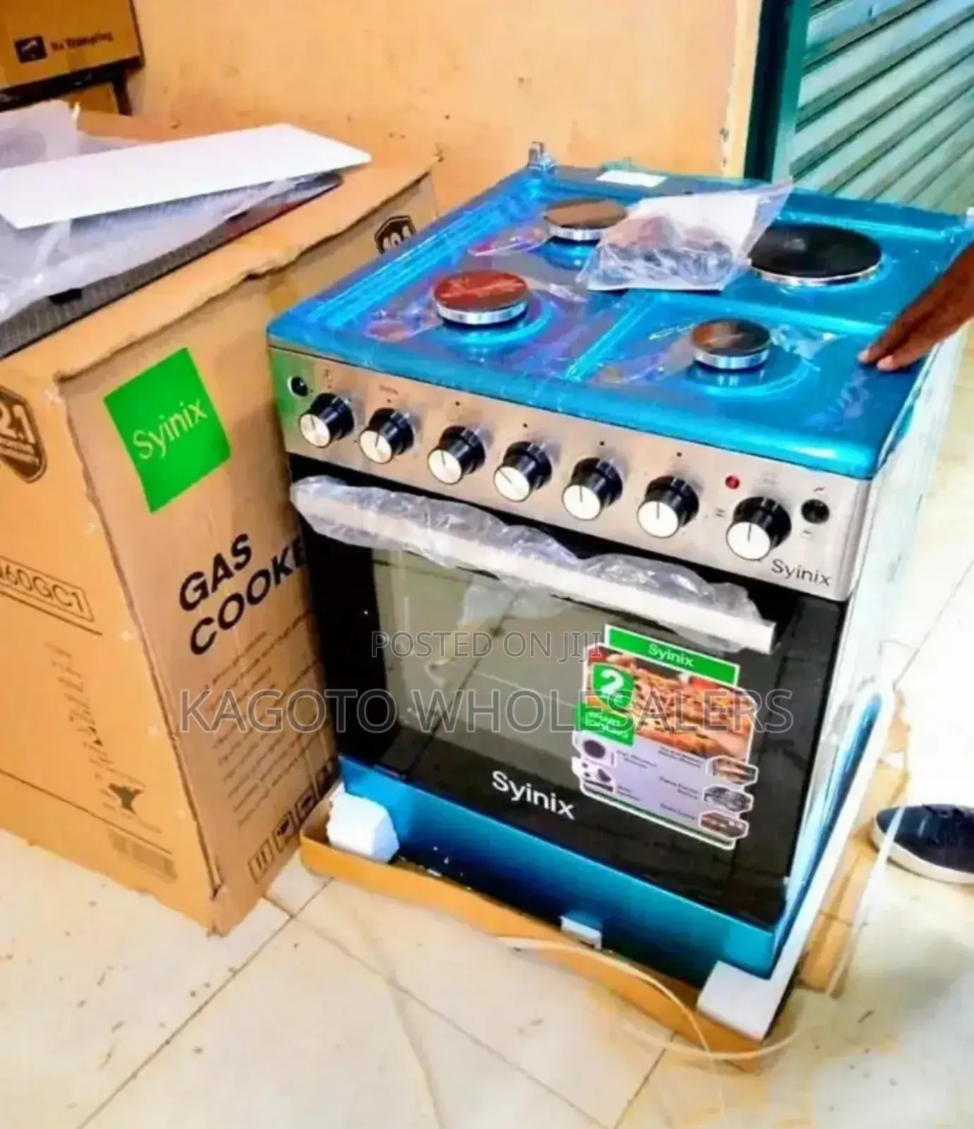 Auto-Ignition 3+1 Syinix Gas Cooker
