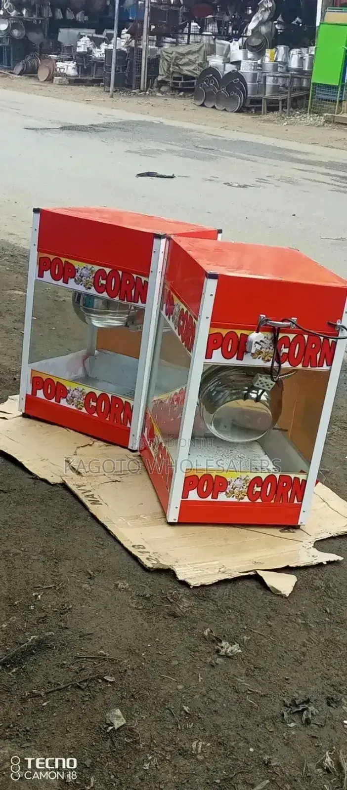 Stainless Steel Popcorn Maker