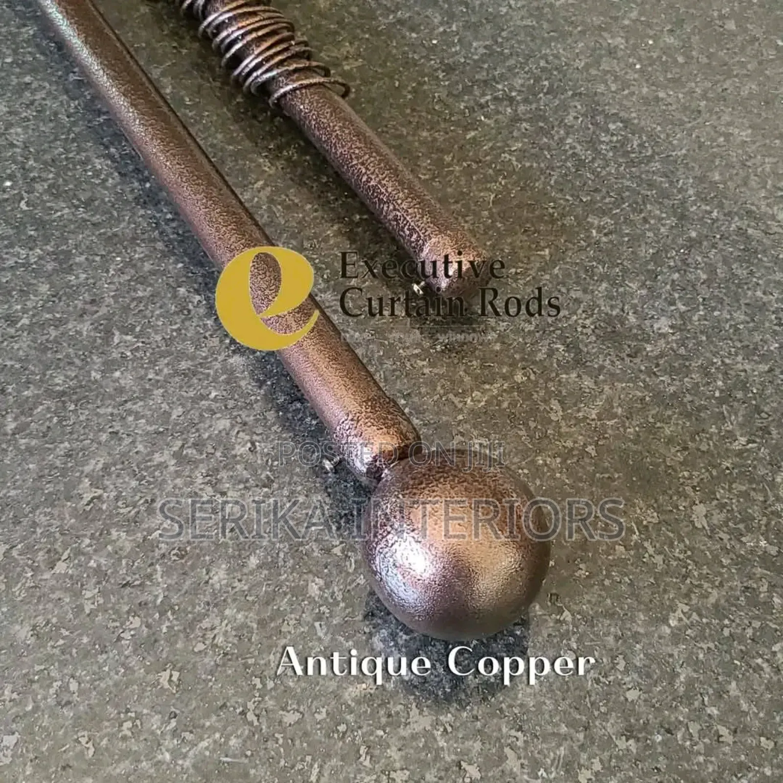 Environmental Friendly Jua Kali Curtain Rods Curtain Rods