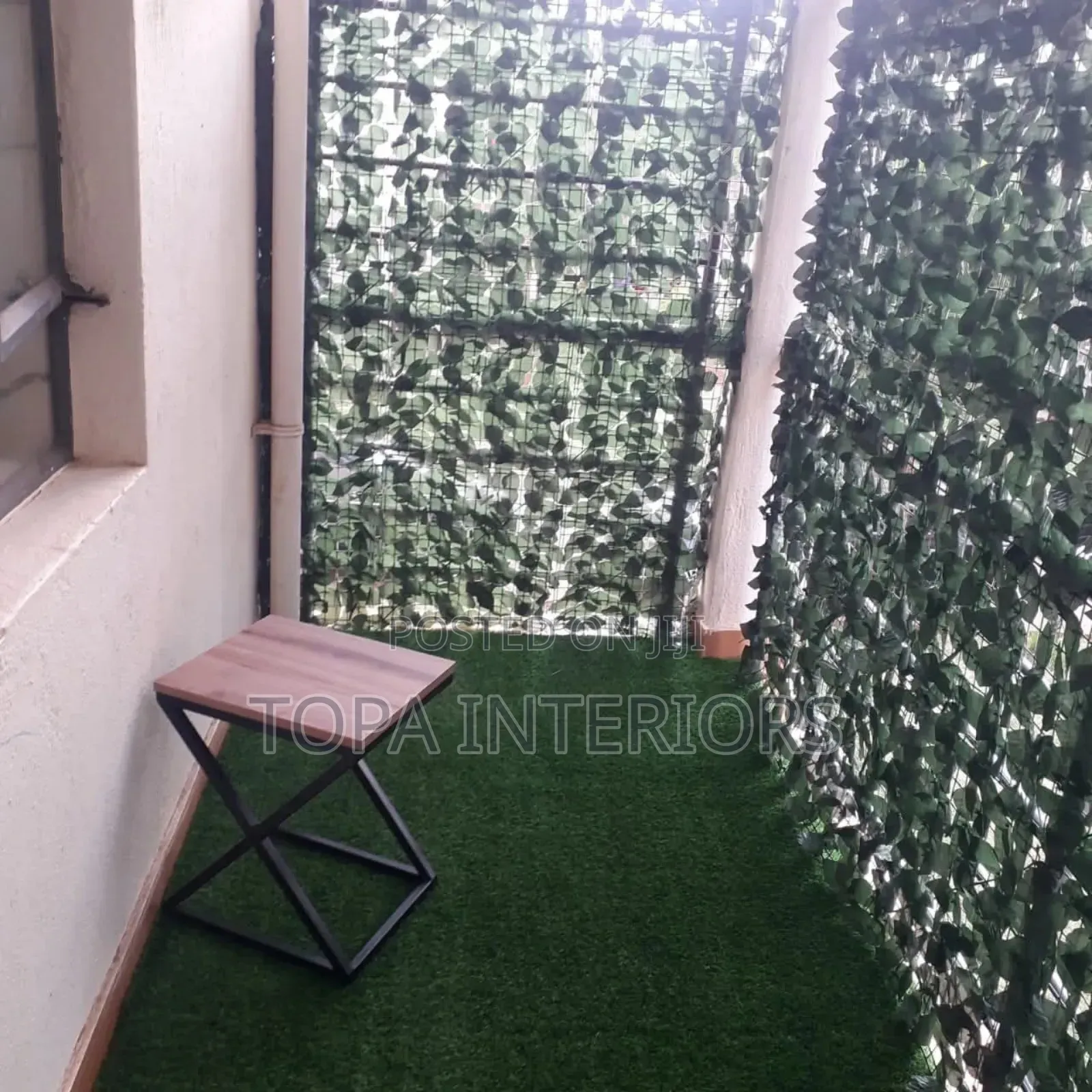 Temporary Privacy Fence Artificial Green Leaf Fence