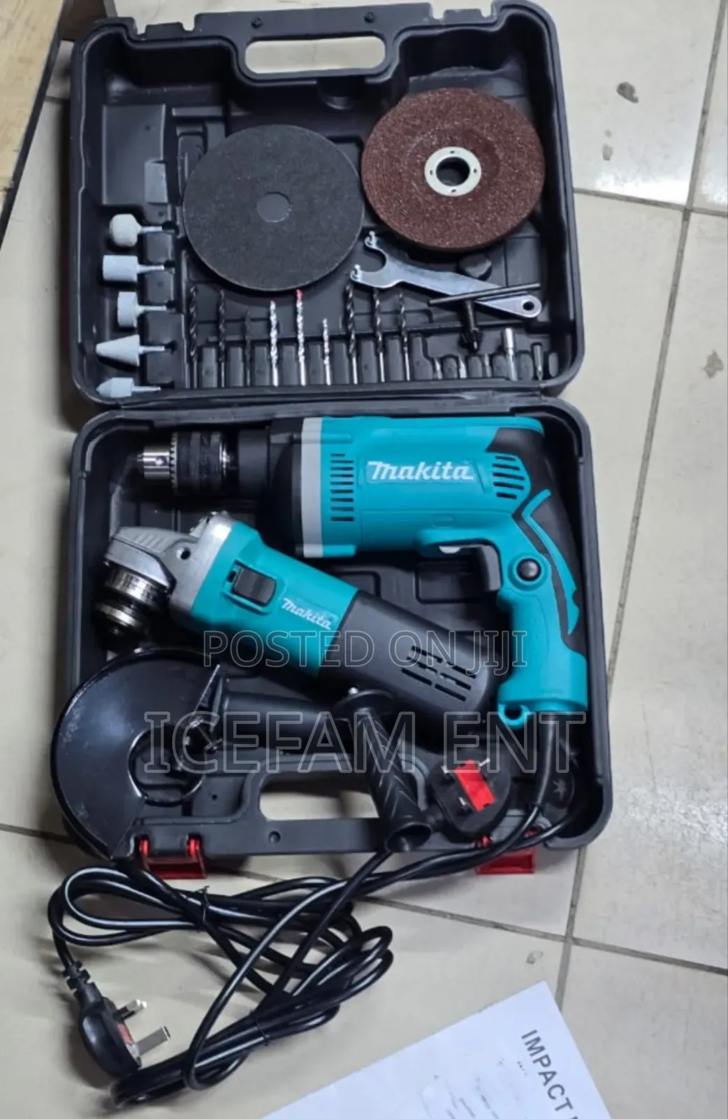 Makita Drill+Grinder Combo