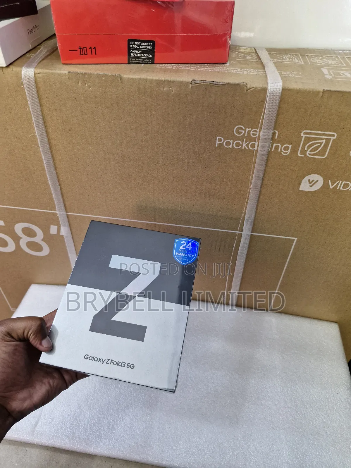 New Samsung Galaxy Z Fold3 5G 256 GB Black