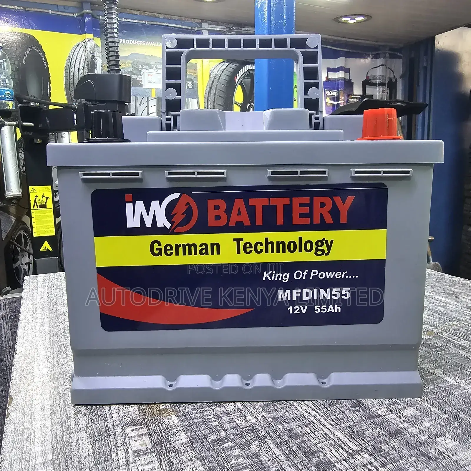 Din55 Imo German Technology Battery