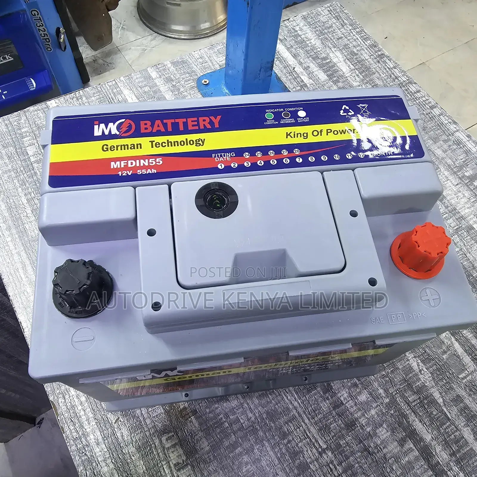 Din55 Imo German Technology Battery