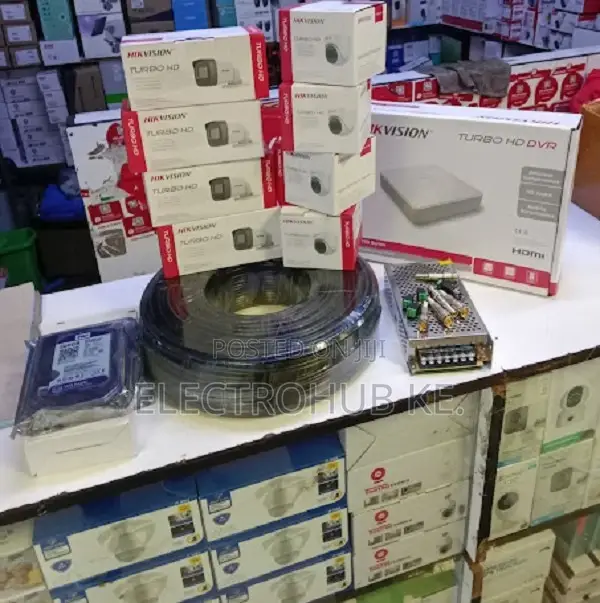 Hikvision Eight 8 Channel CCTV Hd 1080p Cameras