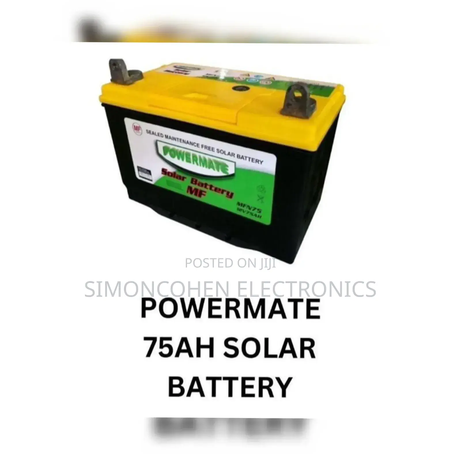Sealed Maintenance Powermate 75ah Solar Battery