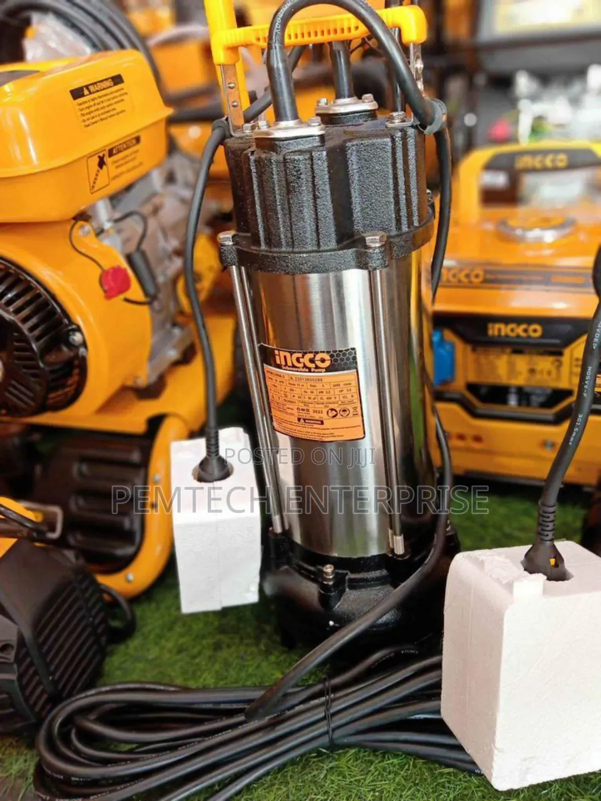 Ingco Spdb22008 2200w Waste Water Submersible Pump