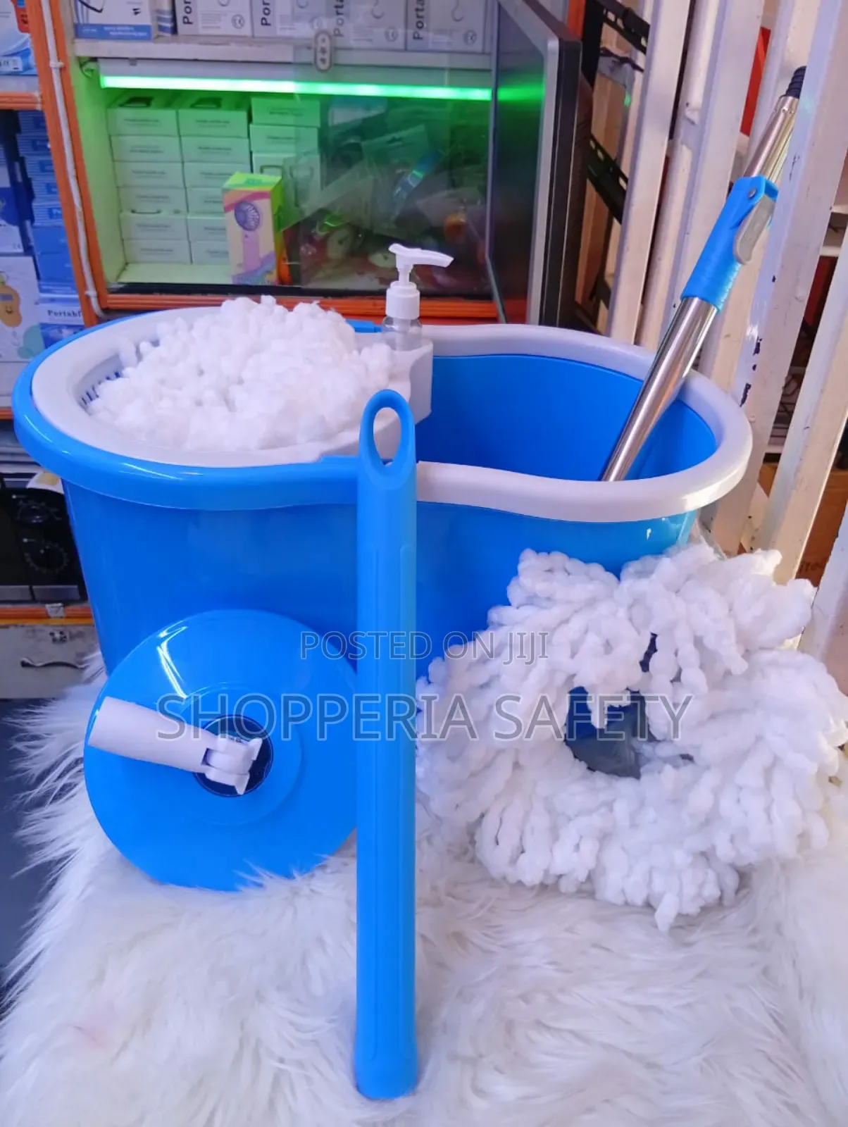 Spin Mop Set- Blue