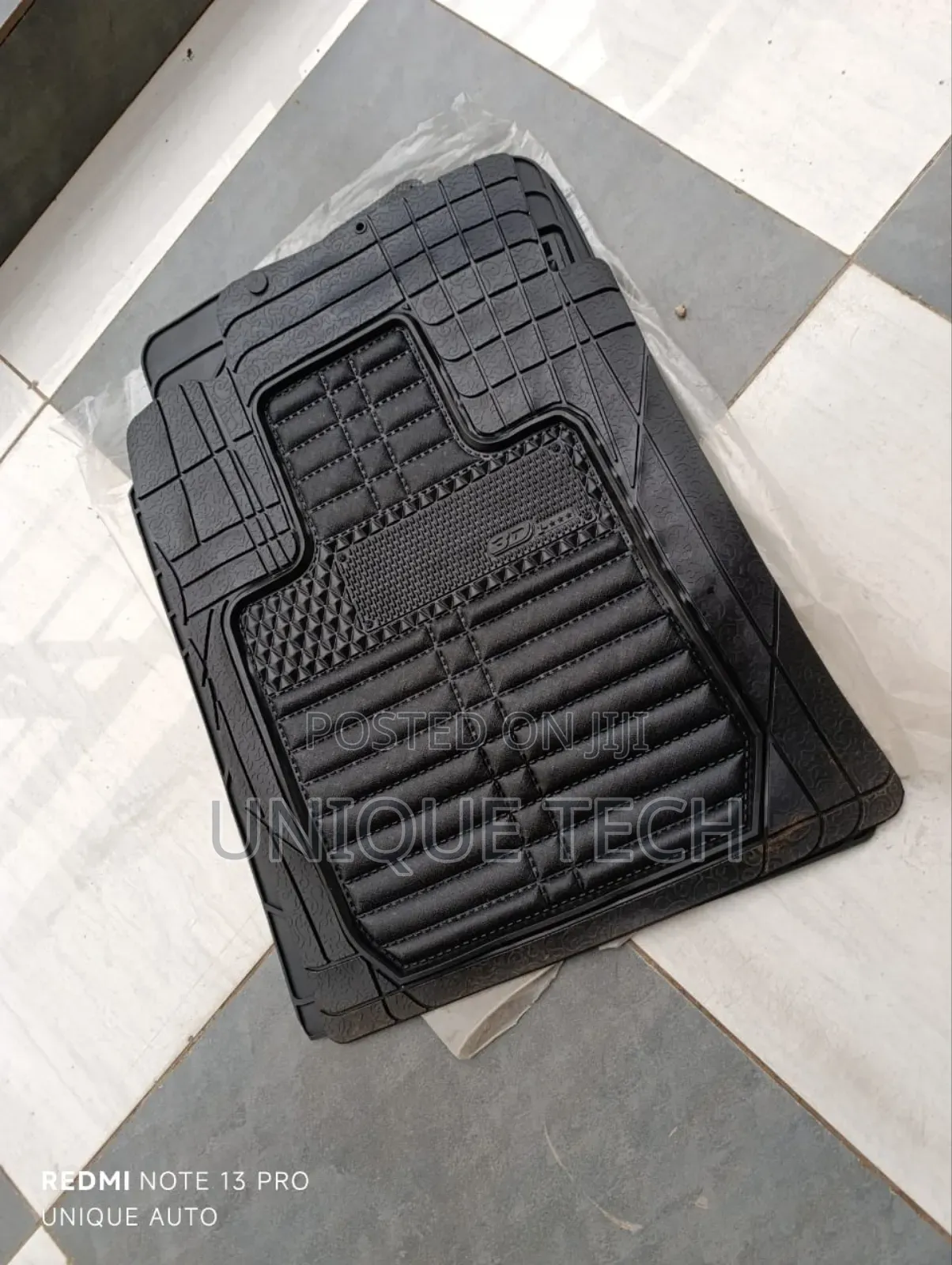 3d Custom Rubber Mats / Universal Fit Floor Set