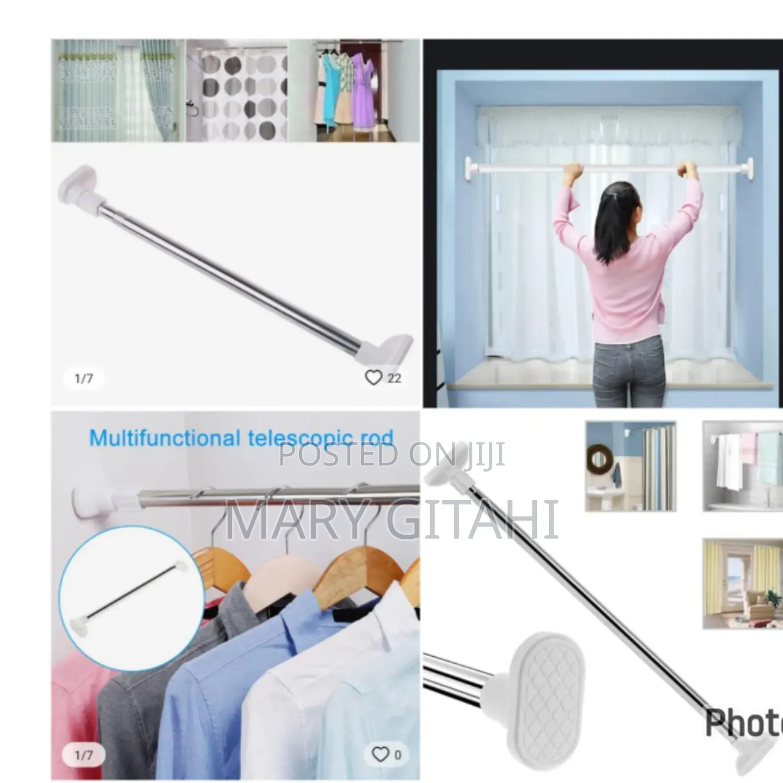 Multipurpose Extendable Telescopic Rod