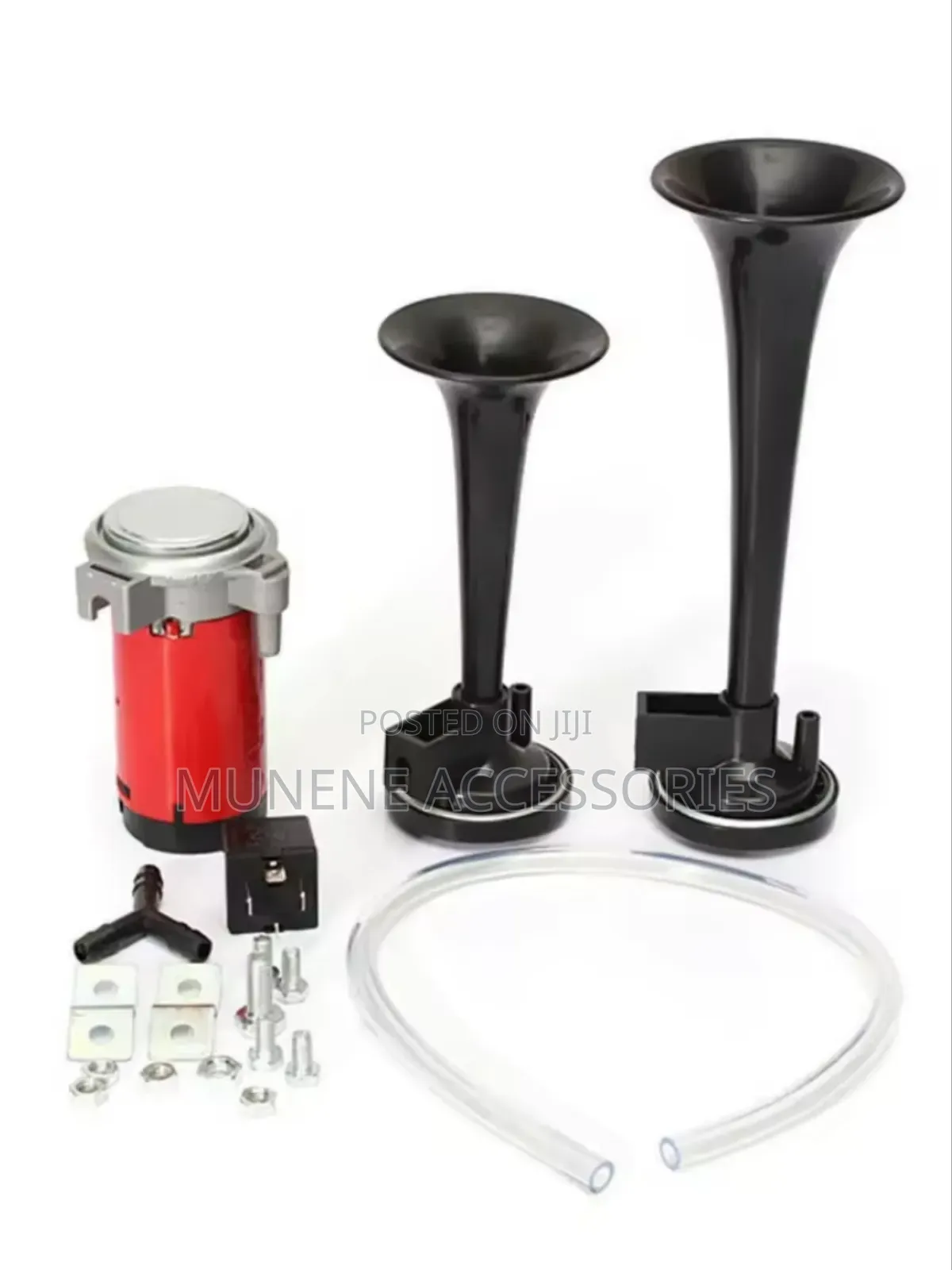 12v Air Train Horn Kit Dual With Compressor for 12v Vehicles