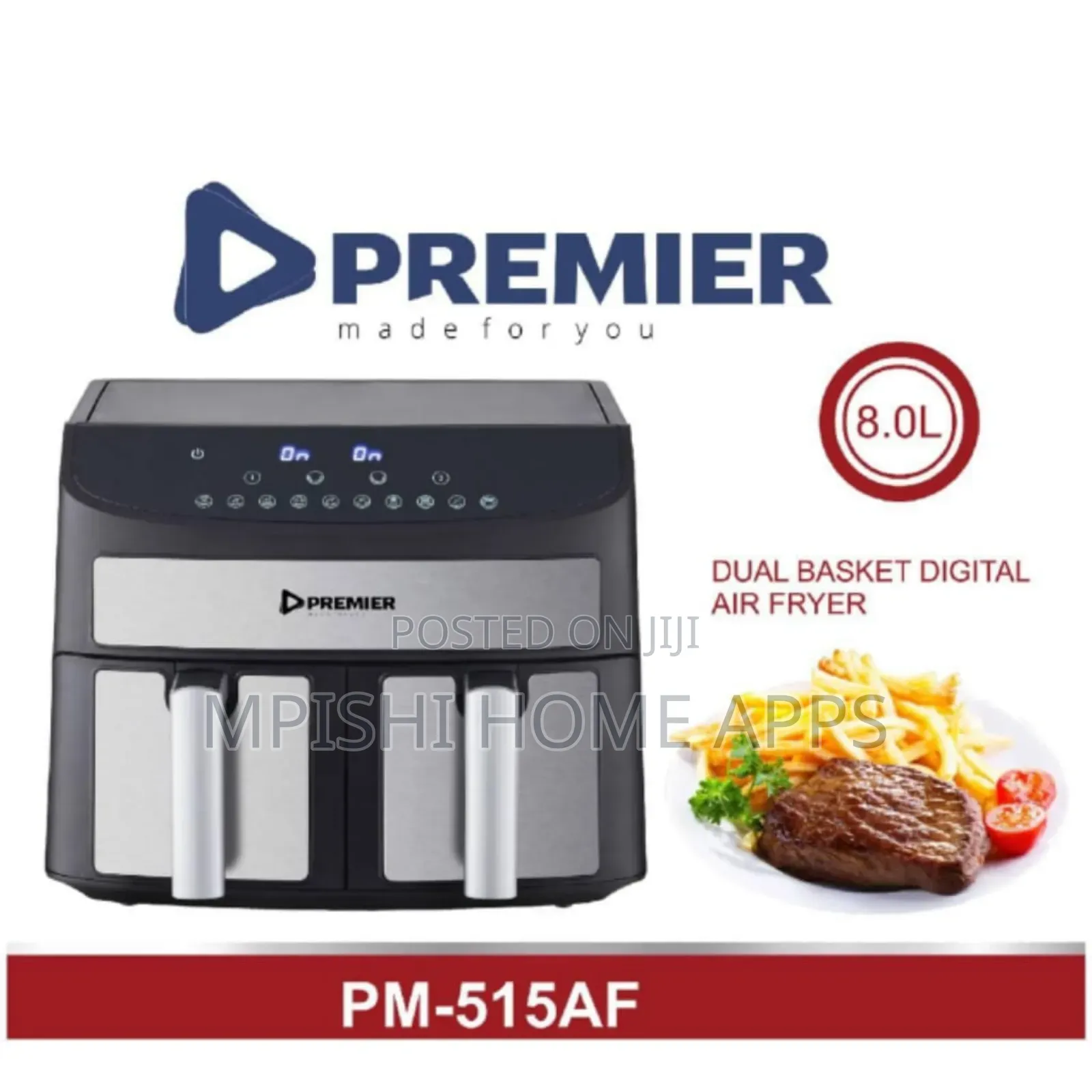 Dual Basket Digital Air Fryer