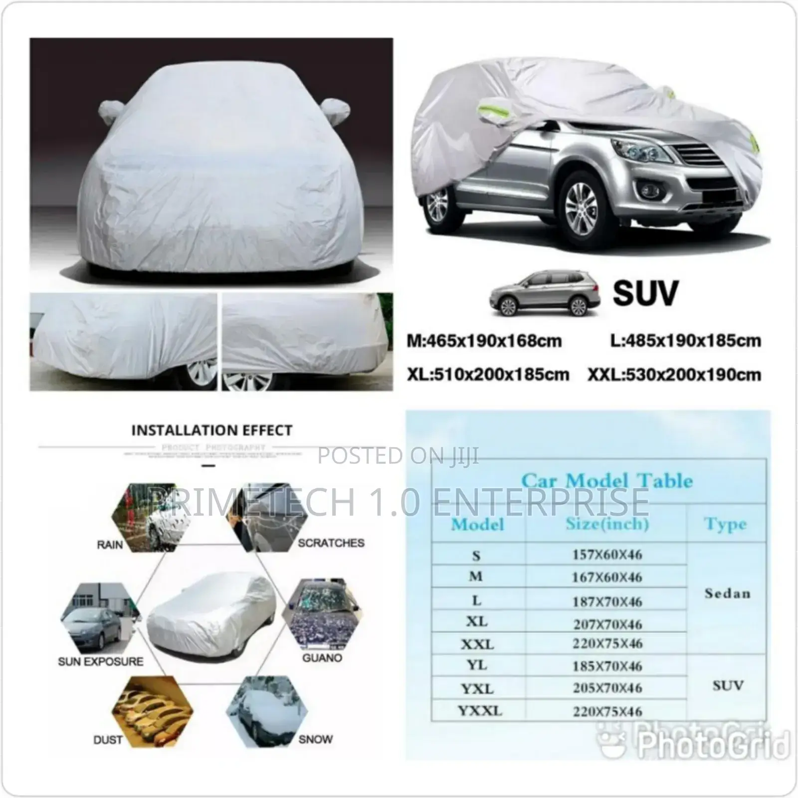 Outdoor Waterproof,Heat Resistant Car Cover