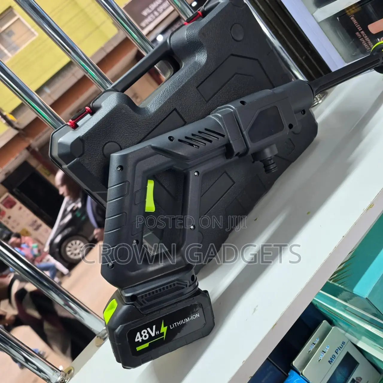 Jet Water Gun 48v – Cordless Car and Home Pressure Washer